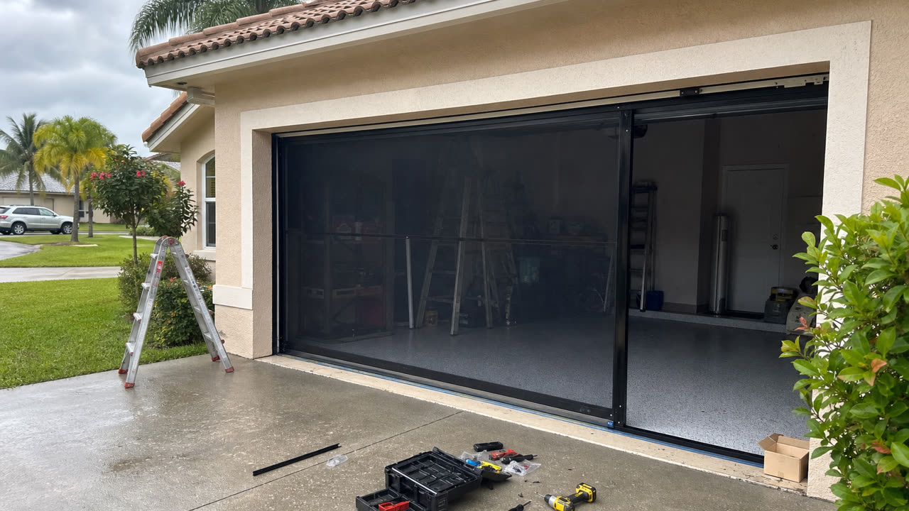 Port St Lucie Garage Screen Installation near Port St. Lucie